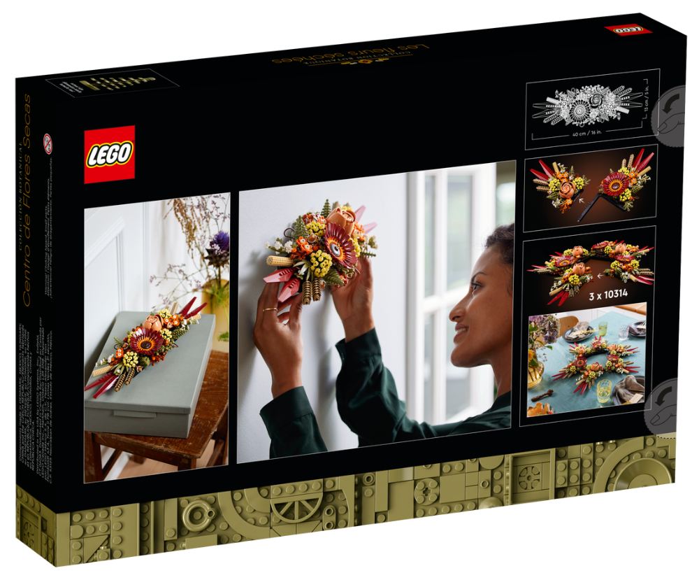 LEGO® 10314 Centrotavola di fiori secchi LEGO® Creator Expert