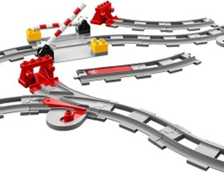 LEGO® 10882 Duplo® Eisenbahn Schienen