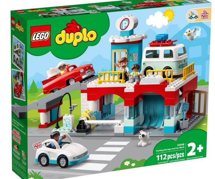 LEGO® 10948 Parkhaus mit Autowaschanlage