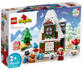 LEGO® 10976 Lebkuchenhaus mit Weihnachtsmann