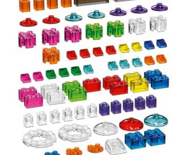 LEGO® 11013 Kreativ-Bauset mit durchsichtigen Steinen