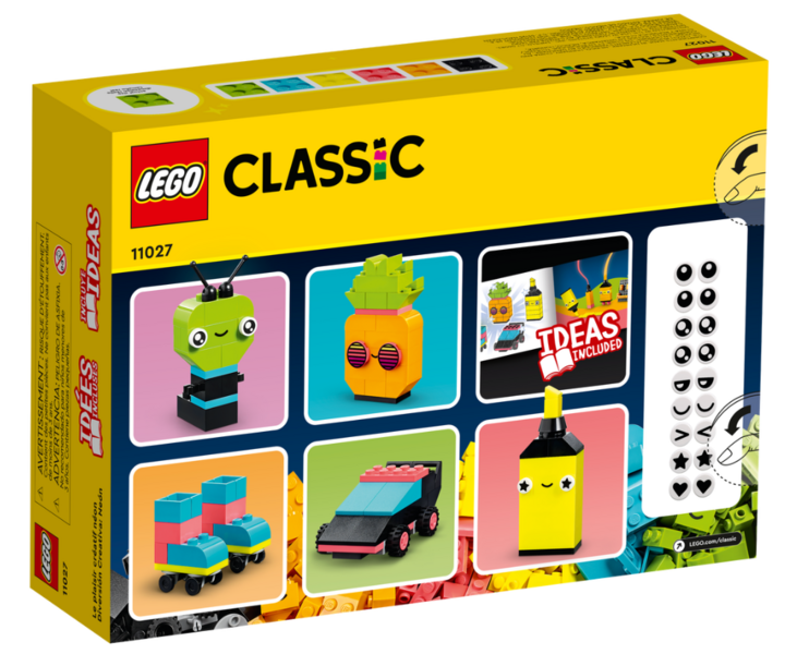 LEGO® 11027 L’amusement créatif fluo
