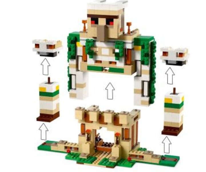 LEGO® 21250 Die Eisengolem Festung