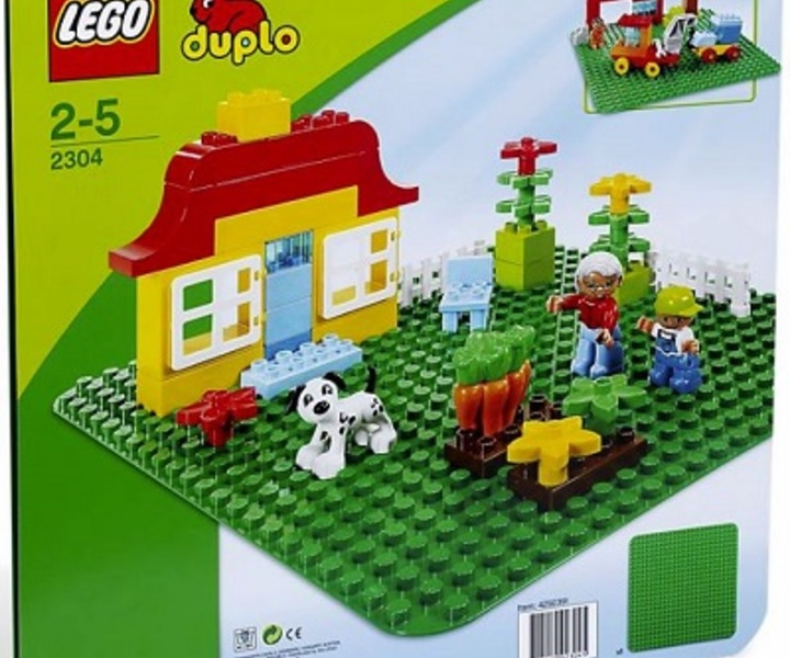 LEGO® 2304 Duplo® Grüne Bauplatte