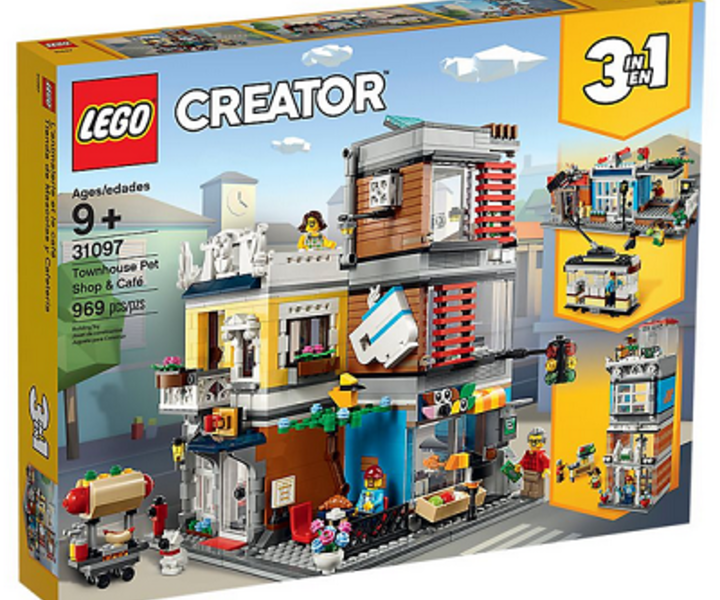 LEGO® 31097 Townhouse Pet Shop & Café