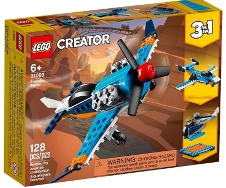 LEGO® 31099 Propellerflugzeug 3in1