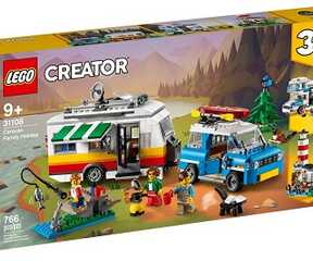 LEGO® Les vacances en caravane en famille