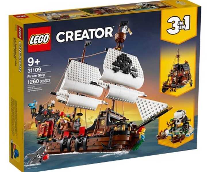 LEGO® 31109 Le bateau pirate