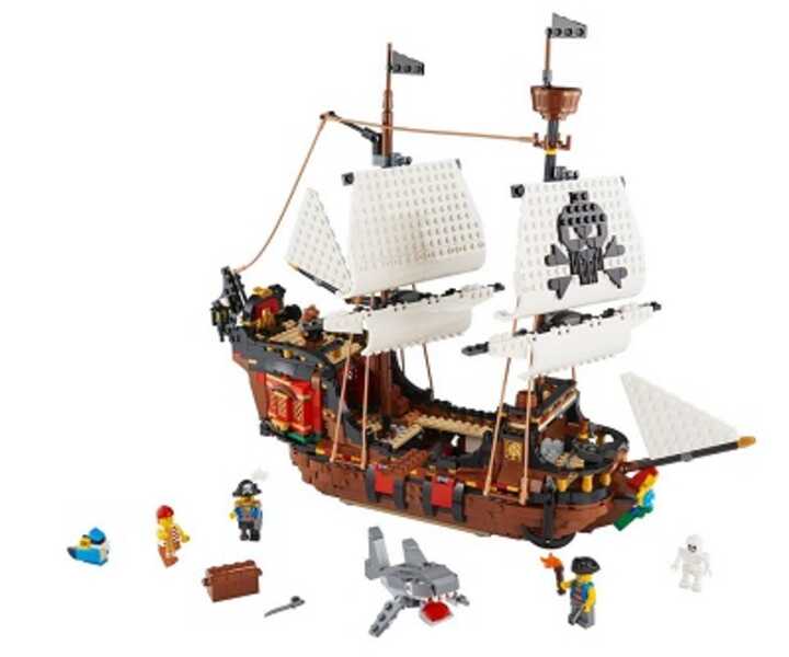 LEGO® 31109 Le bateau pirate
