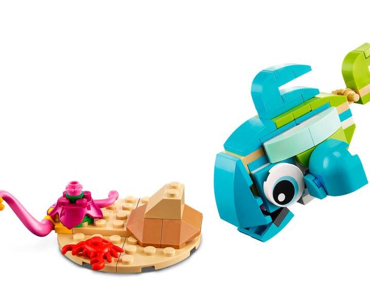 LEGO® Dolphin and Turtle