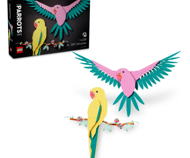 LEGO® 31211 The Fauna Collection – Macaw Parrots
