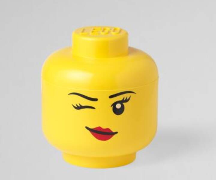 LEGO® Storage Head Winking - Small