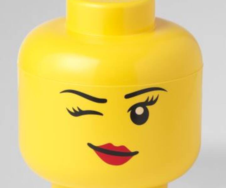 LEGO® Storage Head Winking - Large