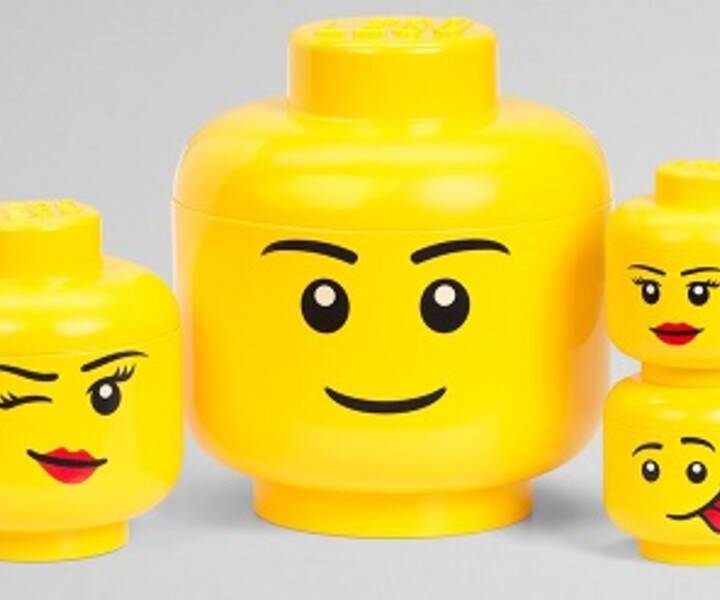 LEGO® Storage Head Winking - Large