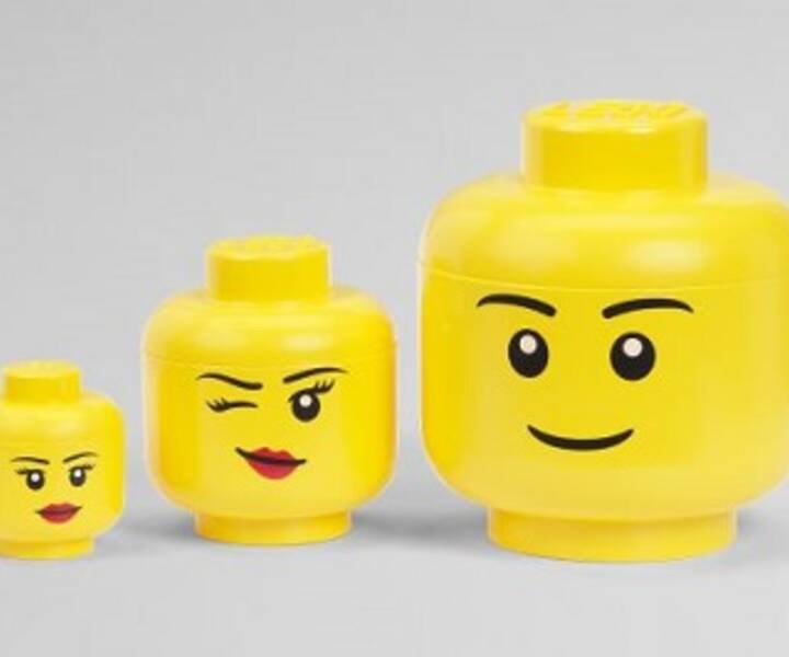 LEGO® Minifigur Kopf Mini - Girl