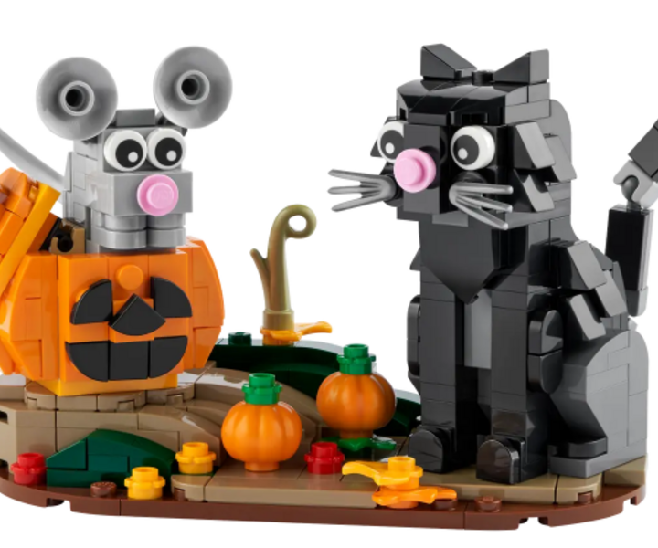 LEGO® Halloween Cat & Mouse