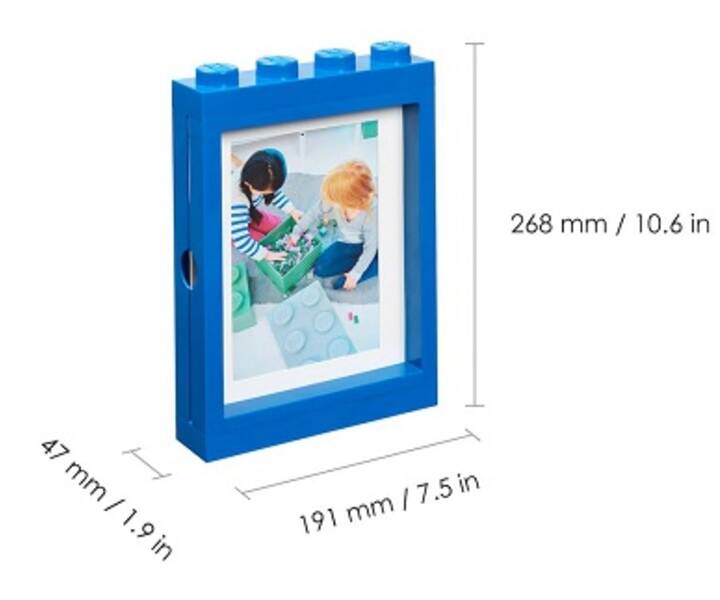 LEGO® Picture Frame - Blue