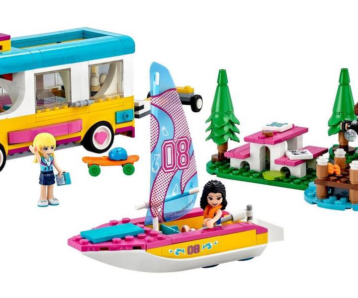 LEGO® 41681 Wohnmobil und Segelbootausflug