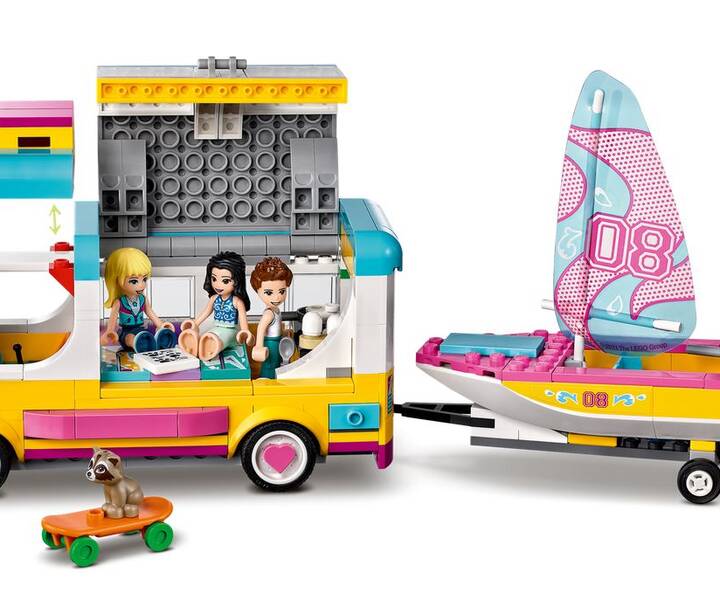 LEGO® 41681 Wohnmobil und Segelbootausflug