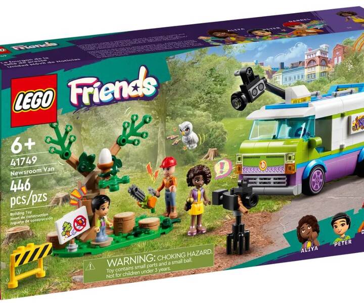LEGO® 41749 Newsroom Van