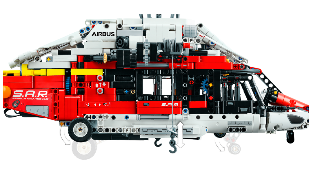 LEGO® 42145 Elicottero di salvataggio Airbus H175 LEGO® Technic - VELIS  Spielwaren GmbH