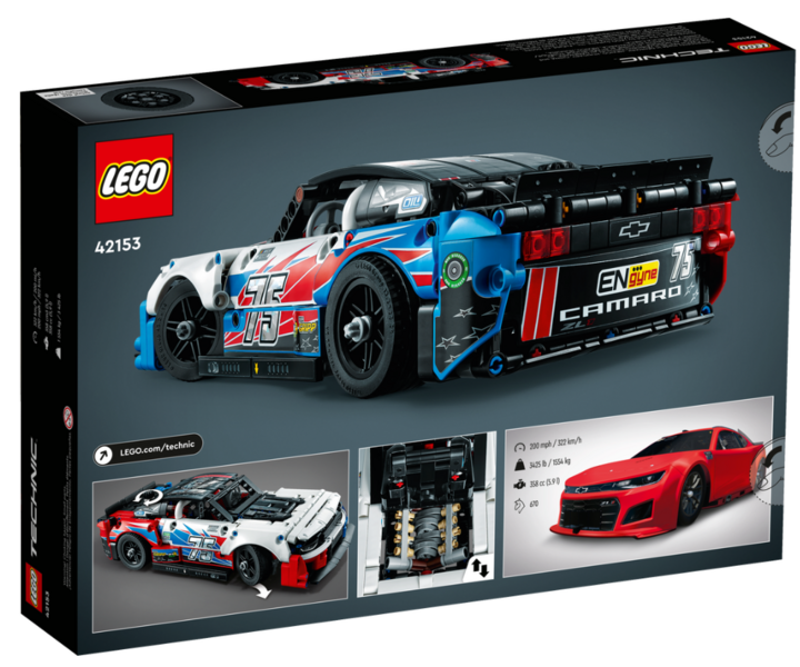 LEGO® 42153 NASCAR® Next Gen Chevrolet Camaro ZL1