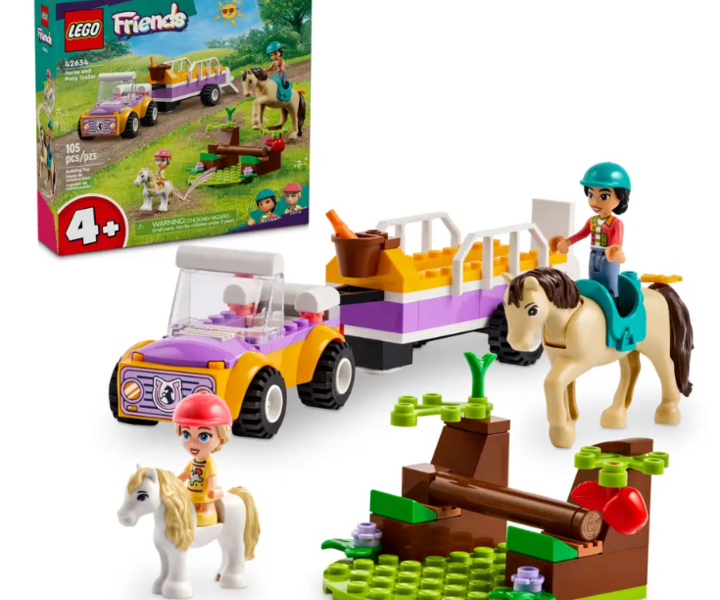LEGO® 42634 Pferde- und Pony-Anhänger