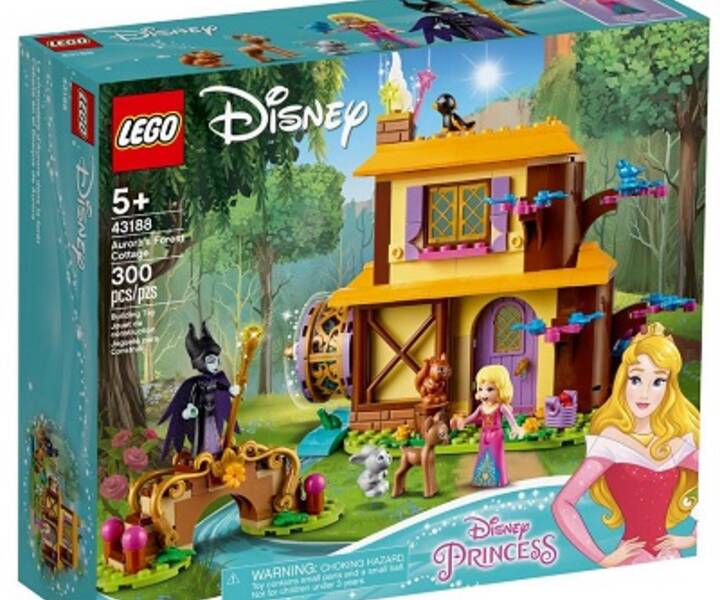 LEGO® 43188 Auroras Hütte im Wald