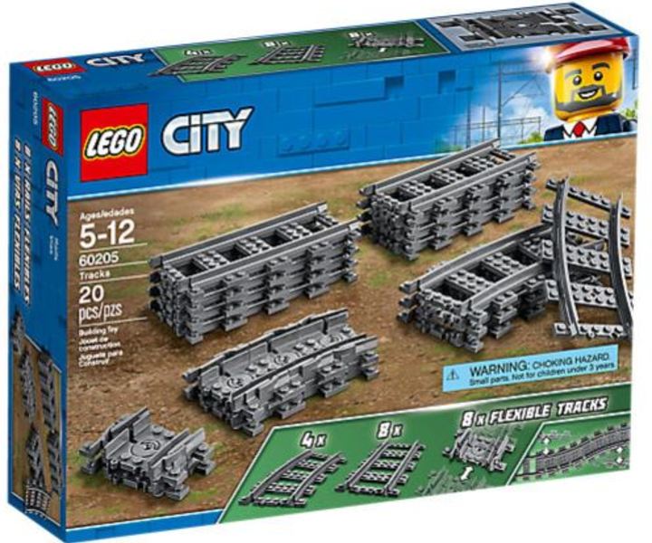 LEGO® 60205 Eisenbahnschienen