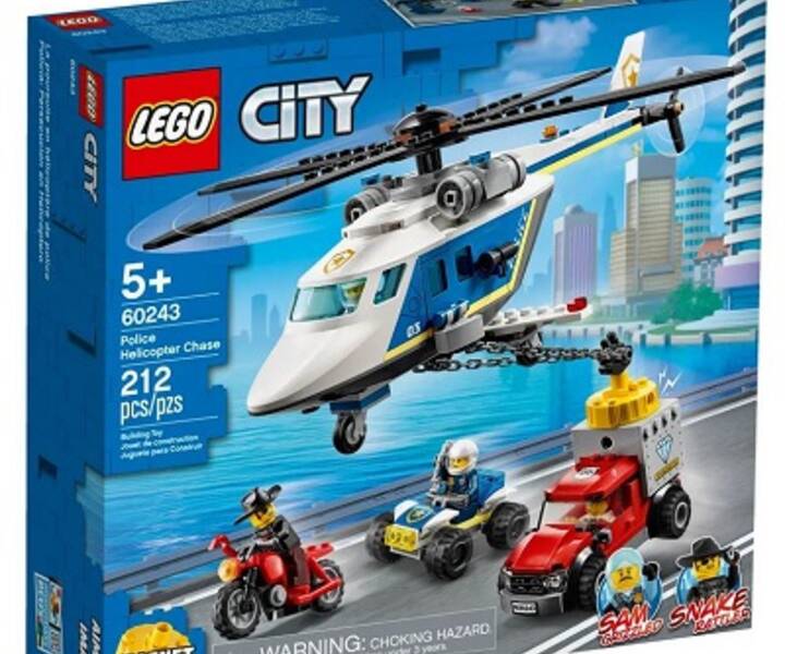 LEGO® 60243 L`arrestation en hélicoptère