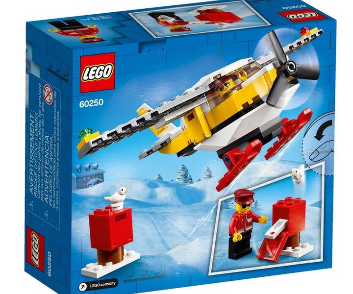 LEGO® 60250 Post-Flugzeug