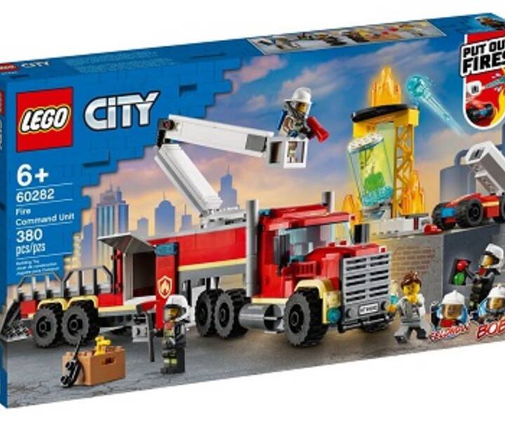 LEGO® 60282 L`unité de commandement des pompiers