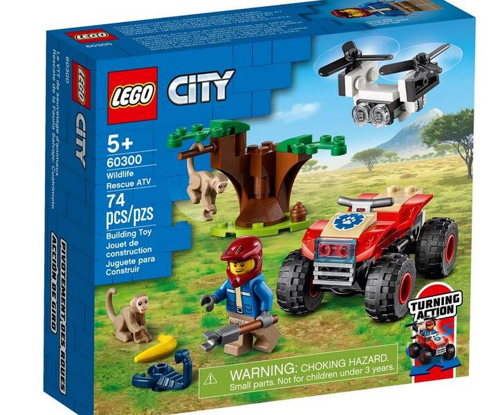 LEGO® 60300 Le quad de sauvetage des animaux sauvages