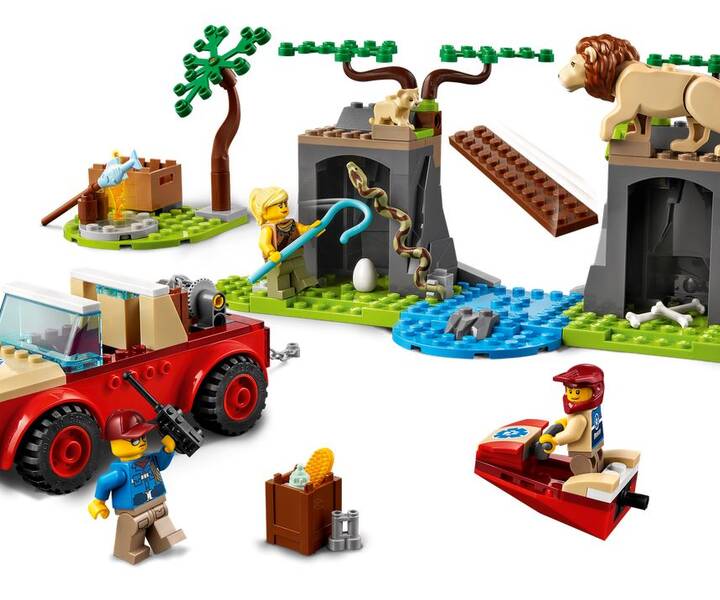 LEGO® 60301 Le tout-terrain de sauvetage des animaux sauvetages