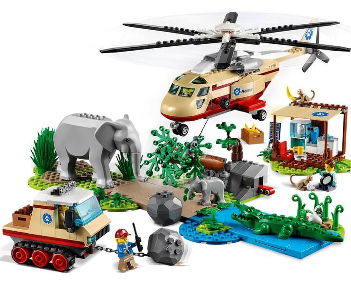 LEGO® 60302 L`opération de sauvetage des animaux sauvages