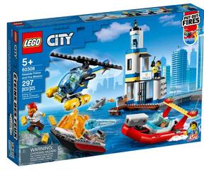 LEGO® Les grade-cotes et les marins-pompiers en mission