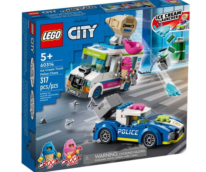 LEGO® 60314 La course-poursuite du camion de glaces