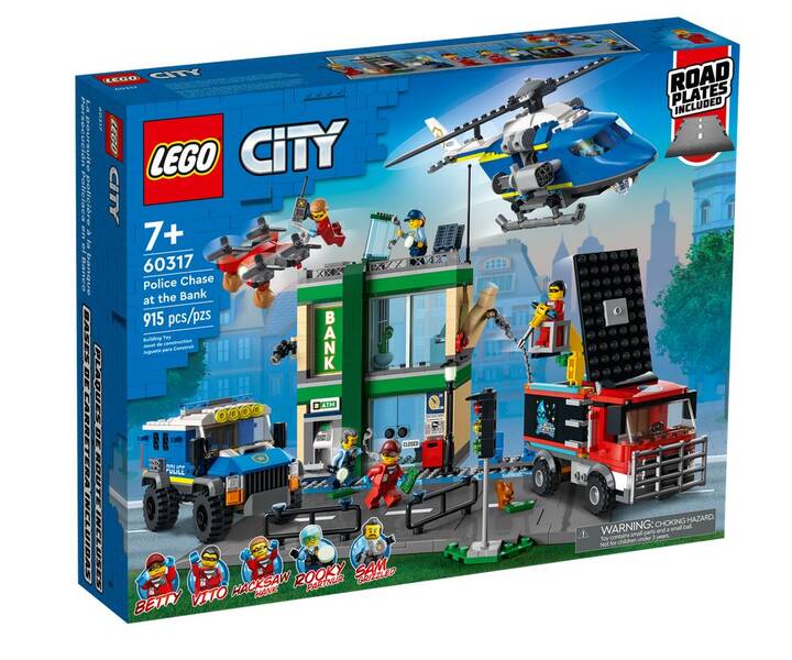 LEGO® 60317 Banküberfall mit Verfolgungsjagd