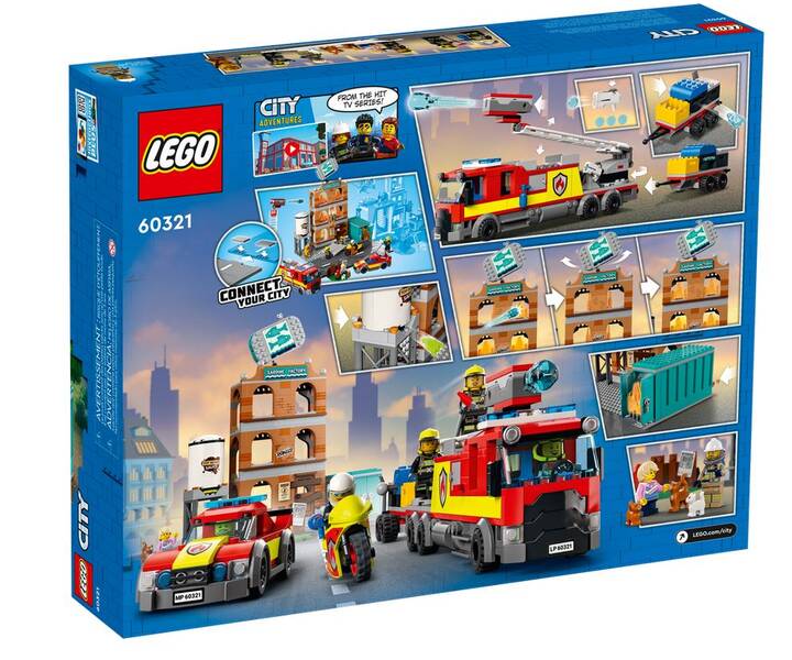 LEGO® 60321 Feuerwehreinsatz mit Löschtruppe