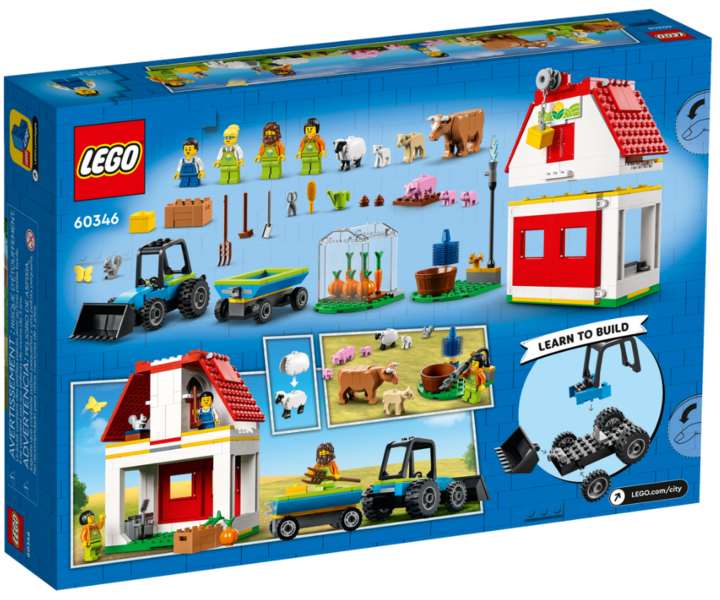 LEGO® 60346 Bauernhof mit Tieren