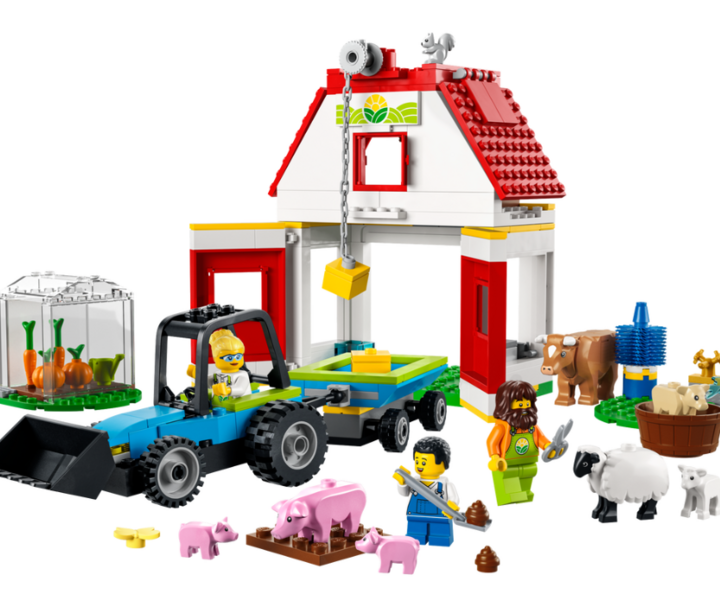 LEGO® 60346 La grange et les animaux de la ferme