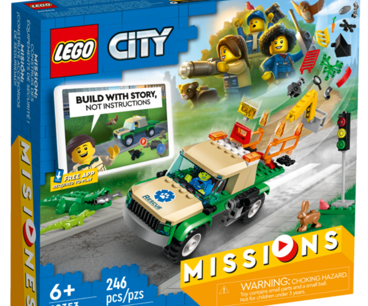 LEGO® 60353 Missions de sauvetage des animaux sauvages