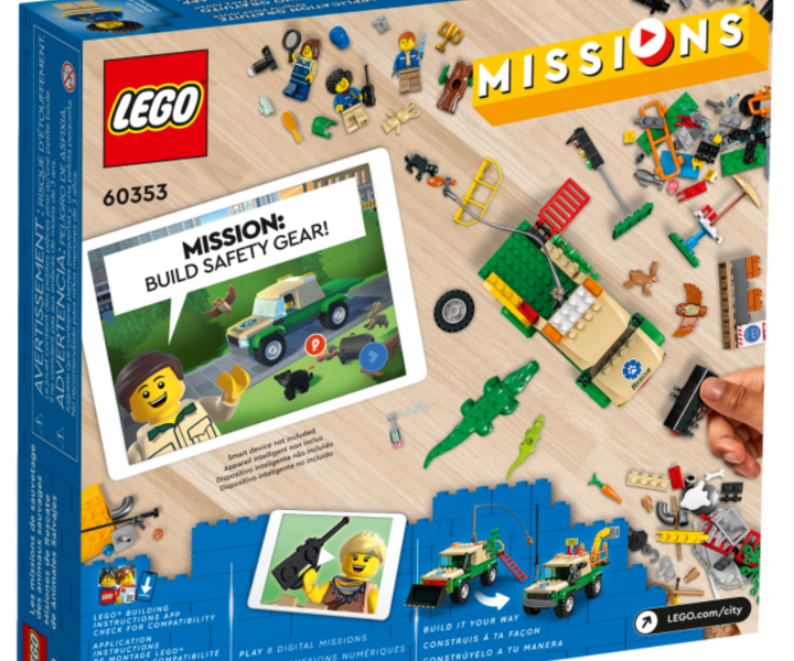 LEGO® 60353 Missions de sauvetage des animaux sauvages