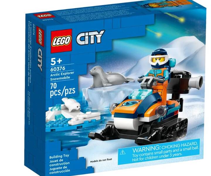 LEGO® 60376 La motoneige d’exploration arctique