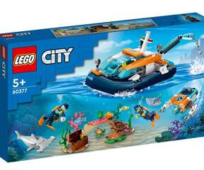 LEGO® 60377 Le bateau d’exploration