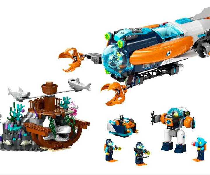 LEGO® 60379 Le sous-marin d’exploration en eaux profondes