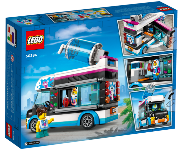 LEGO® 60384 Penguin Slushy Van