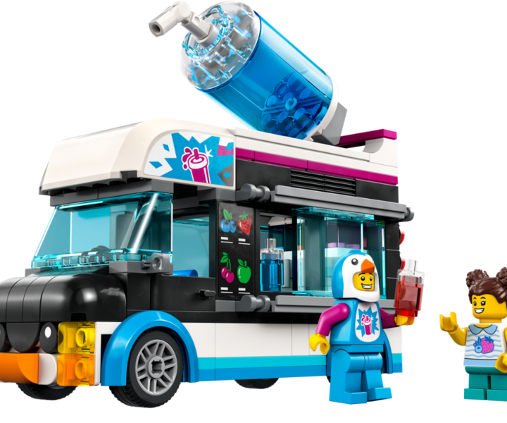 LEGO® 60384 Penguin Slushy Van