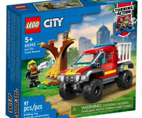 60393 4x4 Fire Truck Rescue