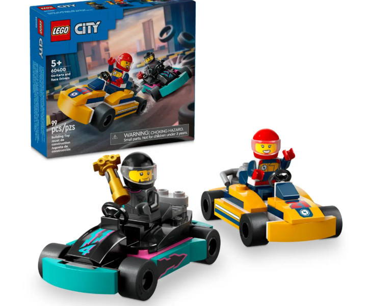 LEGO® 60400 Go Karts mit Rennfahrern